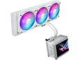 ASUS komplet za vodno hlajenje ROG Ryuo IV SLC 360, 360 mm, LCD, ARGB, bela