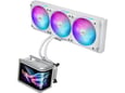 ASUS komplet za vodno hlajenje ROG Ryuo IV SLC 360, 360 mm, LCD, ARGB, bela