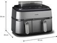 PHILIPS cvrtnik na vroč zrak NA555/00, 9 L