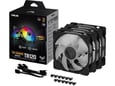 ASUS ventilatorji TUF Gaming TR120, 120mm, ARGB, črna, 3 kos