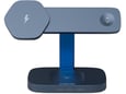 CANYON Wireless Charging Station Hexagon 310 3in1 DarkGrey/Blue CNS-WCS310DGBL
