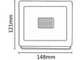 ASALITE LED reflektor Slim, 30W, 2700lm, 4500K, ASAL0295