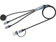 SANDBERG USB kabel 3v1, USB-C/USB-C/USB-A, 1,2m, 441-69