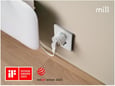MILL pametna vtičnica MILLSMARTPLUG, WiFi, Matter