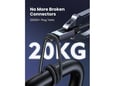 UGREEN USB kabel 2.0, USB-C/USB-C, 3m, 45065