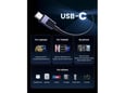 UGREEN USB kabel 2.0, USB-C/USB-C, 1m, 45067