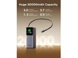 UGREEN powerbank 55987B, 20.000 mAh, 165 W