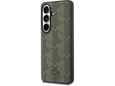 LACOSTE ovitek za PVC Blend Monogram Magnetic Samsung Galaxy S26 5G, temno zelena