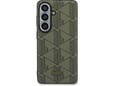 LACOSTE ovitek za PVC Blend Monogram Magnetic Samsung Galaxy S26 5G, temno zelena