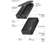 ICY BOX priklopna postaja IB-DK4072M-CU31/USB-C + USB 3.0/1x HDMI/100W/IB-DK4072M-CU31
