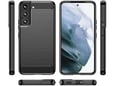 HAVANA ovitek za silikonski Carbon Samsung Galaxy A57, mat carbon črn