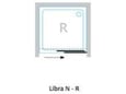 KOLPA-SAN drsna tuš vrata Libra N 120-R SBR/1, 517440
