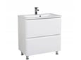 AQUA RODOS kopalniška omarica z umivalnikom Accent AKC80TB, 79,5×85×46,5 cm