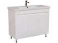 AQUA RODOS kopalniška omarica z umivalnikom Omega OME100T, 100×79,5×44,5 cm