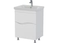 AQUA RODOS kopalniška omarica z umivalnikom Alfa ALF60T, 60×85×45 cm