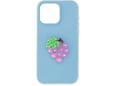 ONASI ovitek za silikonski Tutti Frutti 2v1 iPhone 17 Pro Max, moder