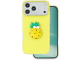 ONASI ovitek za silikonski Tutti Frutti 2v1 iPhone 17 Pro Max, rumen