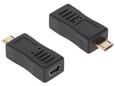 CABLETECH adapter USB mini (Ž) na micro USB (M), CC-188