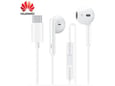 HUAWEI žične ušesne slušalke z mikrofonom CM33, bela
