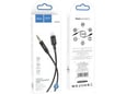 HOCO USB kabel, Lightning/3,5mm, 1m, UPA19