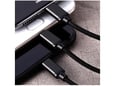 Kabel REMAX Gition RC-131 3u1 za iPhone Lightning/ Micro USB/ Type-C crni 1m