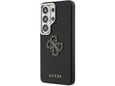 Maska Guess Grained Big 4G Metal Logo za Samsung S26 Ultra/ S948B crna