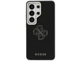 Maska Guess Grained Big 4G Metal Logo za Samsung S26 Ultra/ S948B crna