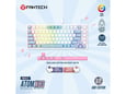 Tastatura mehanička Gaming Fantech MK612 Atom x83 AME bela (taro switch)
