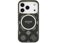 Maska Guess IML Peony Dot MagSafe za iPhone 17 Pro siva
