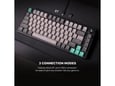 Tastatura mehanička Gaming Fantech MK913 RGB Atom PRO83 Wireless Saturn (RED switch)