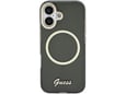 Maska Guess IML Script Metal MagSafe za iPhone 17 crna