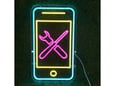 NEON svetleci reklamni znak Servis