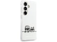 Maska Karl Lagerfeld IML Peekaboo Karl&Choupette MagSafe za Samsung S26/ S941B bela