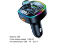 Bluetooth FM LED Transmiter C22PD 20W crni