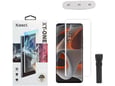 Zaštitno staklo XMART UV Glue Full Cover + lampa za Motorola G96