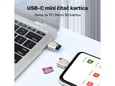 Mini card reader Type C JWD sivi