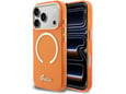 Maska Guess IML Script Metal MagSafe za iPhone 17 Pro Max narandzasta