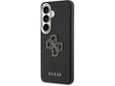 Maska Guess Grained Big 4G Metal Logo za Samsung S26/ S941B crna