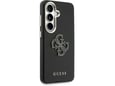 Maska Guess Grained Big 4G Metal Logo za Samsung S26/ S941B crna