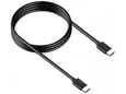 Kućni punjač Fast Charging Adapter Trio (USB-Cx2,USB-A) za Samsung PD 65W sa kablom Type-C na Type-C crni