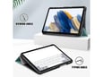 Maska na preklop Tablet Stripes za Samsung Tab S9/ X710/ S9 FE/ X510/ S10 FE/ X520 zelena