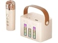 Bluetooth zvučnik karaoke set sa mikrofonom Q-2 beli