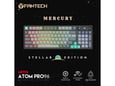Tastatura mehanička Gaming Fantech MK914 RGB Atom PRO96 Wireless Mercury (red switch)