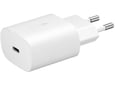 Kućni punjač PD 25W PPS HQ sa kablom Type-C na Type-C beli.