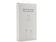 Kućni punjač PD 20W za iPhone sa kablom Type-C na Lightning beli.