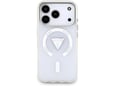 Maska Guess IML Gradient Triangle Logo MagSafe za iPhone 17 Pro transparent