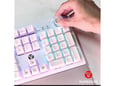 Tastatura mehanička Gaming Fantech MK853 RGB Maxpower Space Edition (red switch)