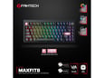 Tastatura mehanička Gaming Fantech MK921 Maxfit 8 Wireless crna (brown switch)