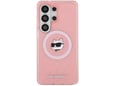 Maska Karl Lagerfeld IML Repeated Choupette MagSafe za Samsung S26 Ultra/ S948B roze