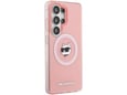 Maska Karl Lagerfeld IML Repeated Choupette MagSafe za Samsung S26 Ultra/ S948B roze